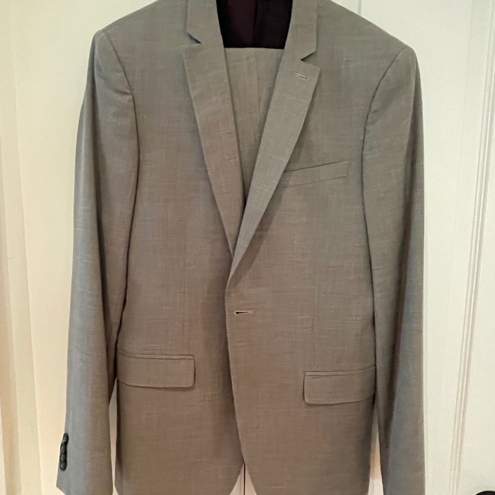 Topman Grey Suit 38R
